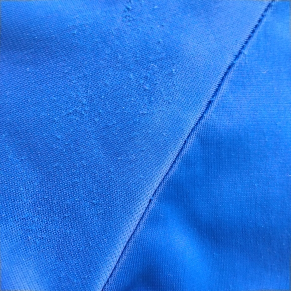 VTG 80s Adidas ATP Keyrolan Blue 3 Stripes Track Jacket Zip Up Trefoil USA Sz M - Picture 5 of 14